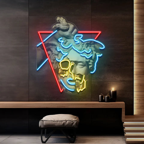 Broken Inside Collapse Art LED Neon Sign Light Pop Art