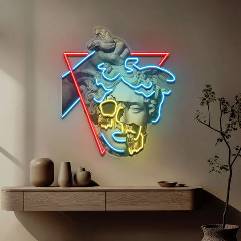 Broken Inside Collapse Art LED Neon Sign Light Pop Art