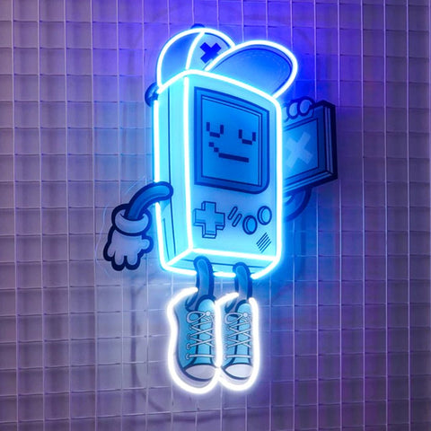 Gameboy Led Neon Acrylic Artwork