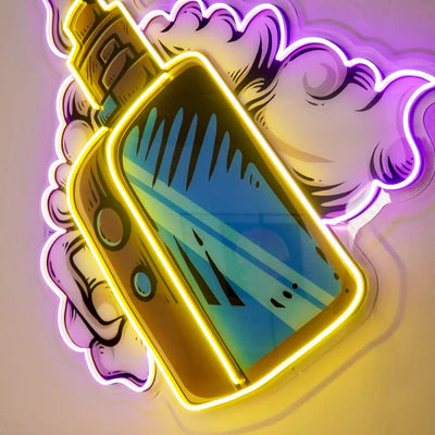 Bottle Bong LED Neon Sign Light Pop Art