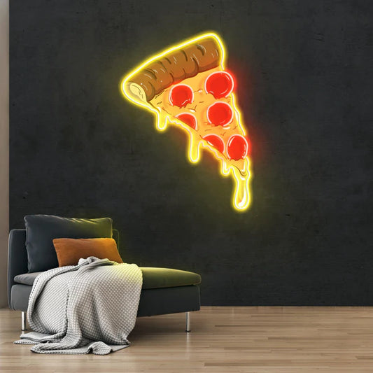 Pizza Neon Sign - Acrylic Artwork