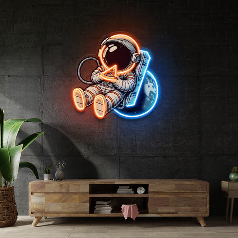 Astropizza LED Neon Sign Light Pop Art