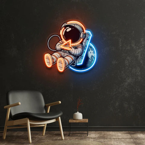 Astropizza LED Neon Sign Light Pop Art