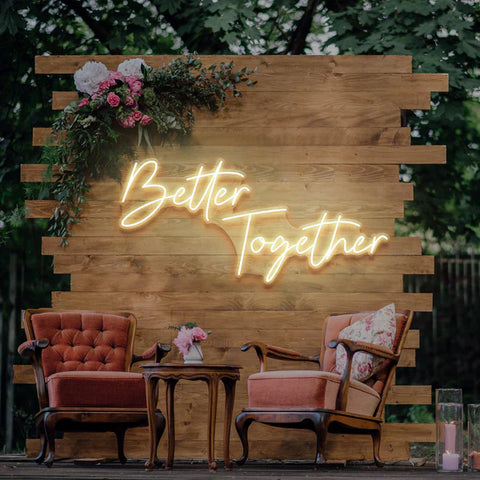 Better Together Neon Sign