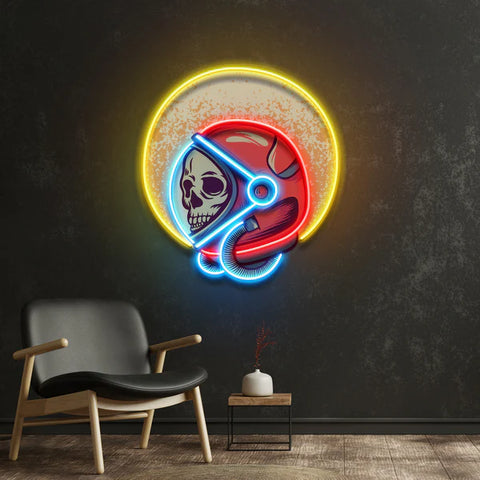 Retro Astronaut LED Neon Sign Light Pop Art